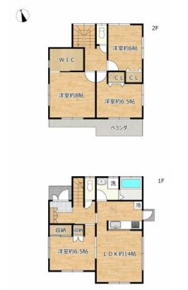小山市城北4丁目の間取り