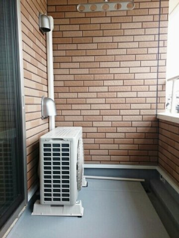 アムール　Ｅ棟のバルコニー