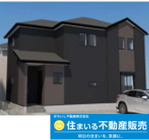 福津市福間南5丁目5期　2号棟の外観パース