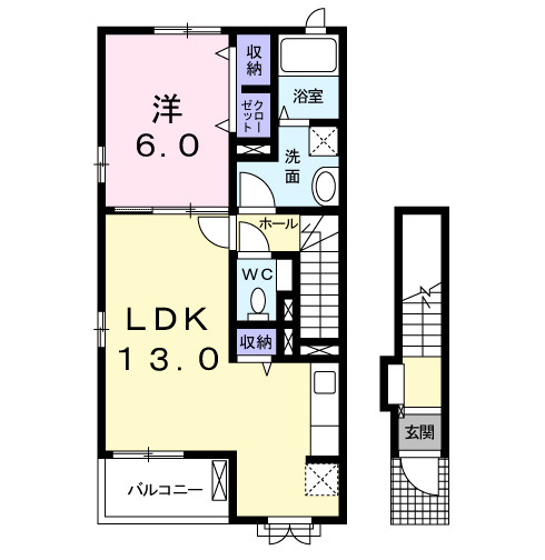 ダイアモンド・ムーンの間取り