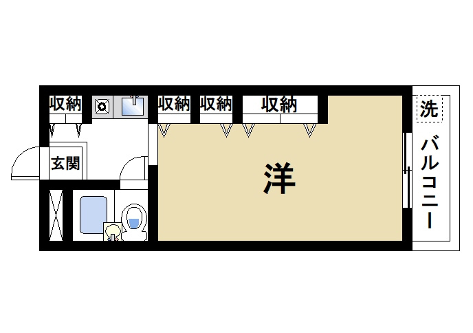 一條館の間取り