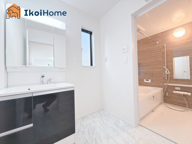 神戸市西区桜が丘東町4丁目　新築戸建の洗面所|【ホームページに現地動画掲載中】●年中無休：当日予約可●洗濯パン未設置。約5000〜15000円で可