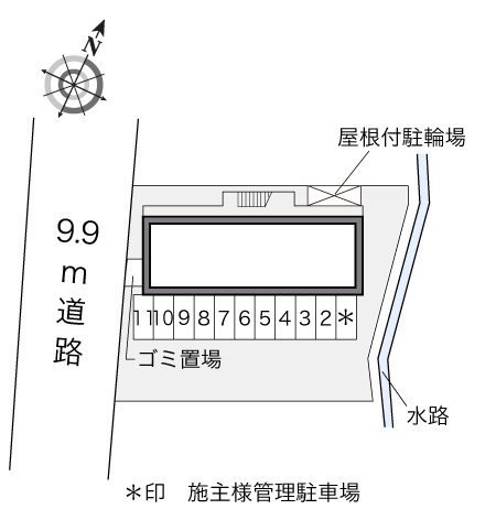 【区画図】 | レオパレス志徳 | 【簡単オンライン契約】来店不要でオンライン申込み＆契約可能♪