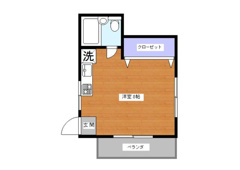 広々ワンルーム