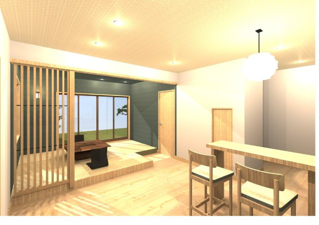 中央区下飯田町のその他|大規模なリフォームが必要なため、リフォーム会社に仮のイメージプランを作成してもらいました。700万円の予算にてこのような家にすることが可能です。