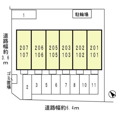 【区画図】 | グランパルク・コーズ