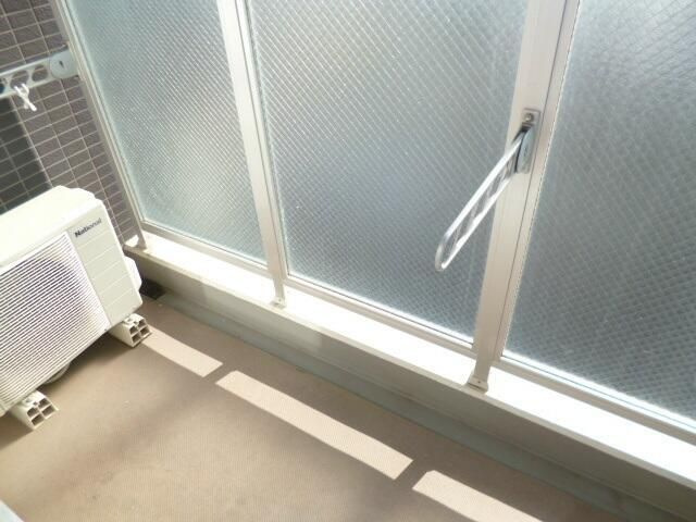 スカイコート新小岩のバルコニー