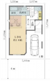 さいたま市北区日進町　32期　新築一戸建て　リガーレ　01の区画図|１号棟