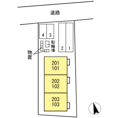 【区画図】 | ベルコモンズＮＯＤＡⅡ