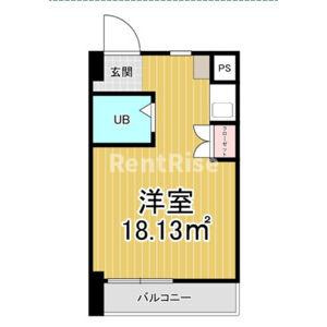 セザール一宮のバルコニー