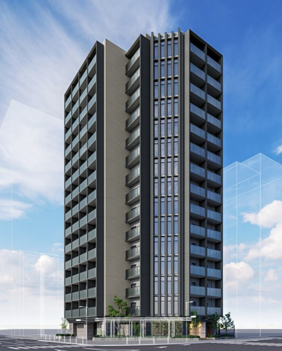 ザ・パークハビオ谷町六丁目クロス BRAVI不動産の外観