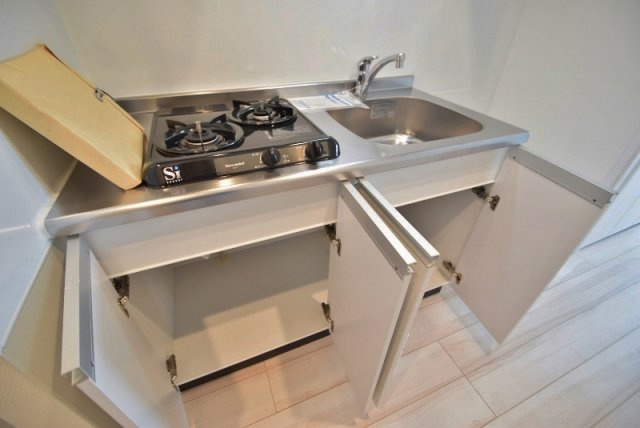 オーキッドレジデンス船橋本町のキッチン|嬉しい都市ガスです