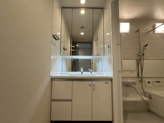 ワコーレ明石ブライトショアの独立洗面台