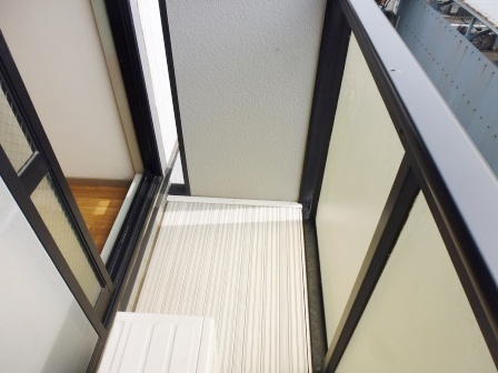 興和会館のバルコニー