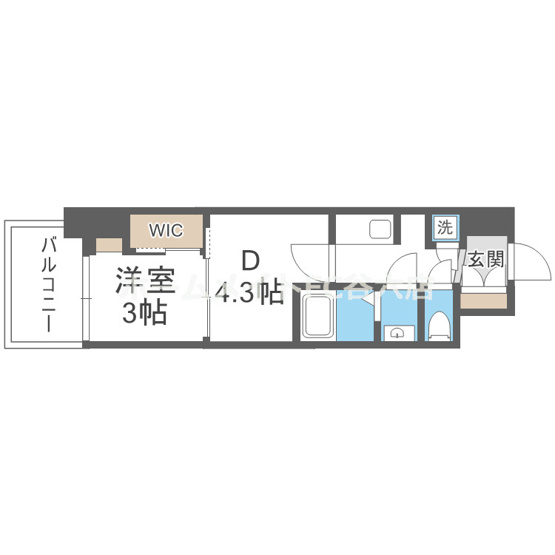 【間取り】 | セレニテ東梅田アリエ