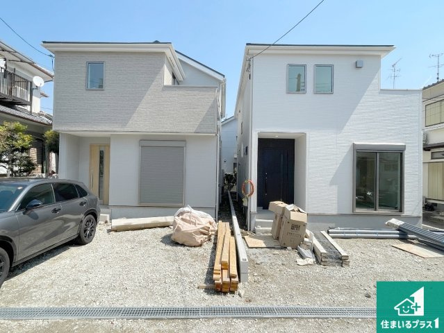 宇治市伊勢田町毛語　第1期　新築一戸建ての外観|現在建築中！落ち着いた街並みで新生活を始めることが出来そう！周辺の物件も併せてご紹介させて頂きます！