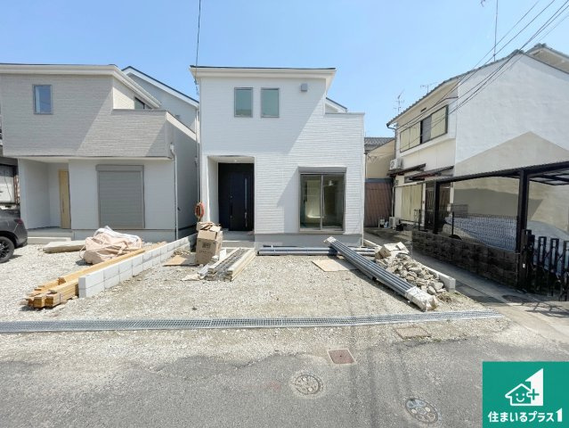 宇治市伊勢田町毛語　第1期　新築一戸建ての外観|現在の進捗状況です！順調に作業進行中、完成が待ち遠しいです！詳細の間取り等、お気軽にお問い合わせください！