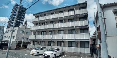 【外観】 | レオパレススカイトレイン | 外観もきれいです