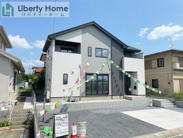 水戸市平須町16期　新築戸建の外観