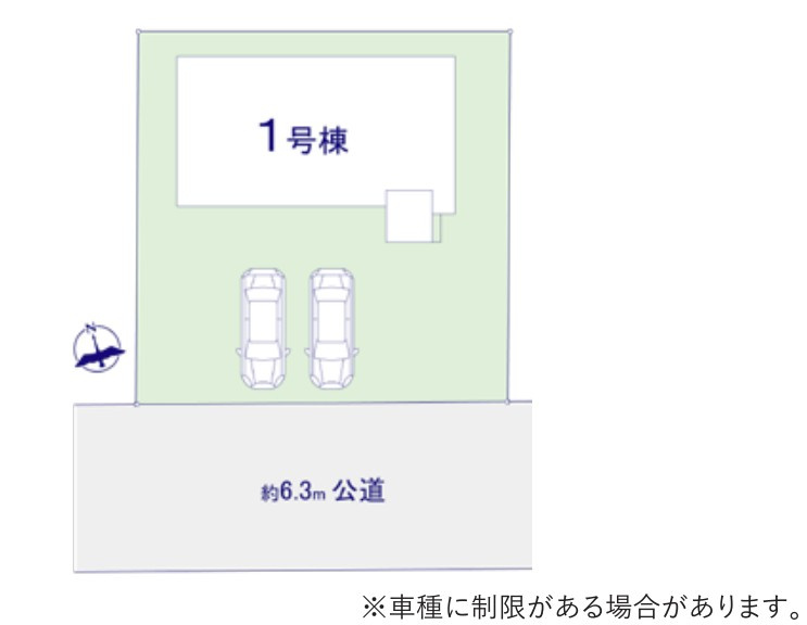水戸市平須町16期　新築戸建の区画図