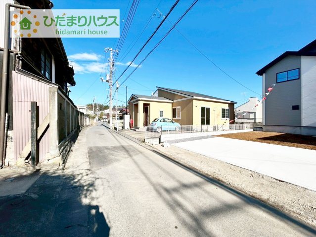 【前面道路含む現地写真】 | 土浦市真鍋9期　新築戸建