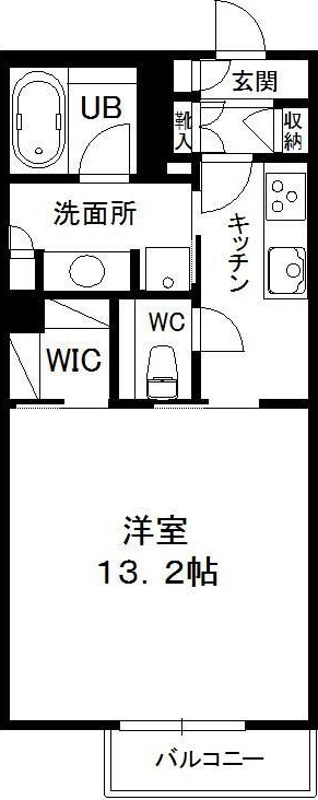 ヒルズレジデンシャルS10の間取り