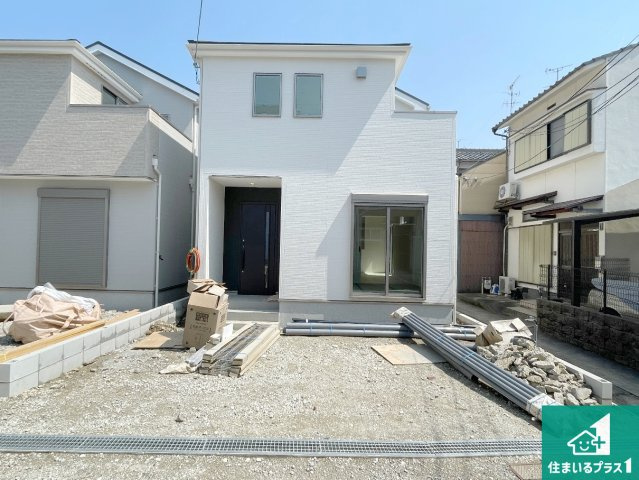 宇治市伊勢田町毛語　第1期　新築一戸建ての外観|お客様に長く安心して住んでいだだける事にこだわった家づくり！住んでからのアフターサービスにもしっかりと取り組んでいます！