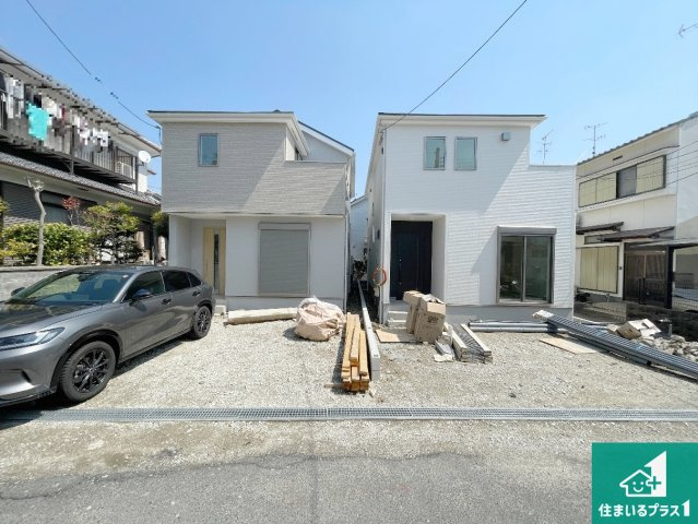 宇治市伊勢田町毛語　第1期　新築一戸建ての外観|安心の10年保証！外観を美しく保ち、雨水で汚れを落とします！気になることがありましたら、お気軽にお問い合わせください！