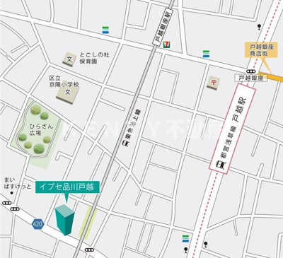 【地図】 | イプセ品川戸越