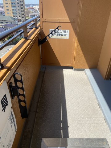 朝日プラザエザース欅通のバルコニー