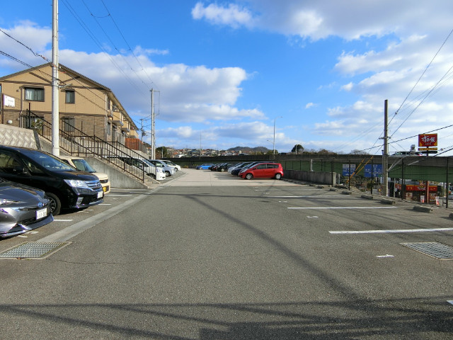 ガーデンコート車Ｃ棟の駐車場