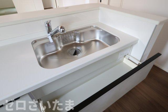 《仲介手数料無料》蓮田市西新宿４丁目17(全1戸)新築一戸建てグラファーレのキッチン