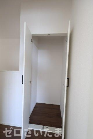 《仲介手数料無料》蓮田市西新宿４丁目17(全1戸)新築一戸建てグラファーレの収納