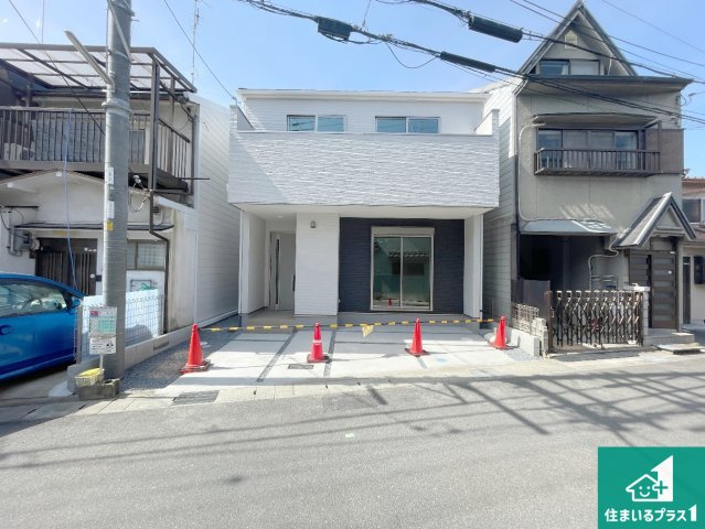 城陽市枇杷庄島ノ宮　第2期　新築一戸建ての外観|お客様に長く安心して住んでいだだける事にこだわった家づくり！住んでからのアフターサービスにもしっかりと取り組んでいます！