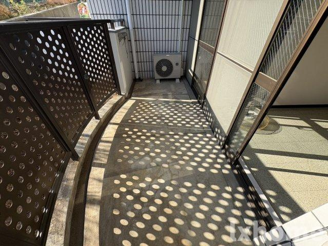 サンシャイン茨木パートIIのバルコニー