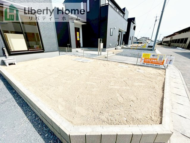 ひたちなか市田彦10期　新築戸建　1号棟の庭