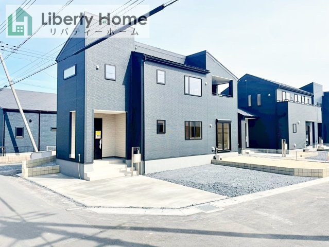 ひたちなか市田彦10期　新築戸建　1号棟の外観