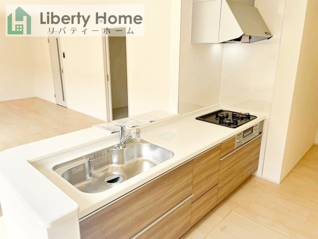 ひたちなか市田彦10期　新築戸建　1号棟のキッチン