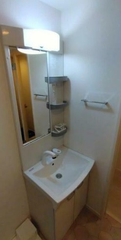 Glanz東瑞江の洗面所