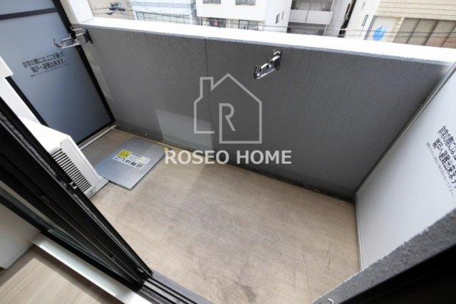 リフレス天王寺国分町のバルコニー|同マンション別部屋：参考写真