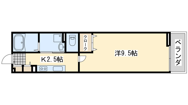 【間取り】 | マンション　フェリーチェ