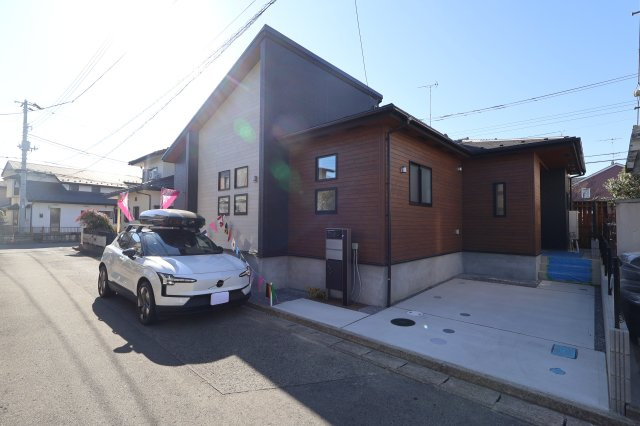 《仲介手数料無料》蓮田市西新宿３丁目115-11(全1戸)新築一戸建てブルーミングガーデンの外観