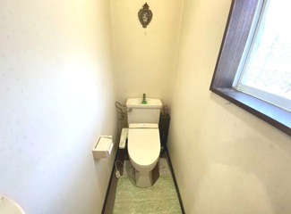 【トイレ】 | 茂原市粟生野　中古戸建 | 平成5年6月築  ウッドデッキ付  5DK   自然豊かな閑静な立地