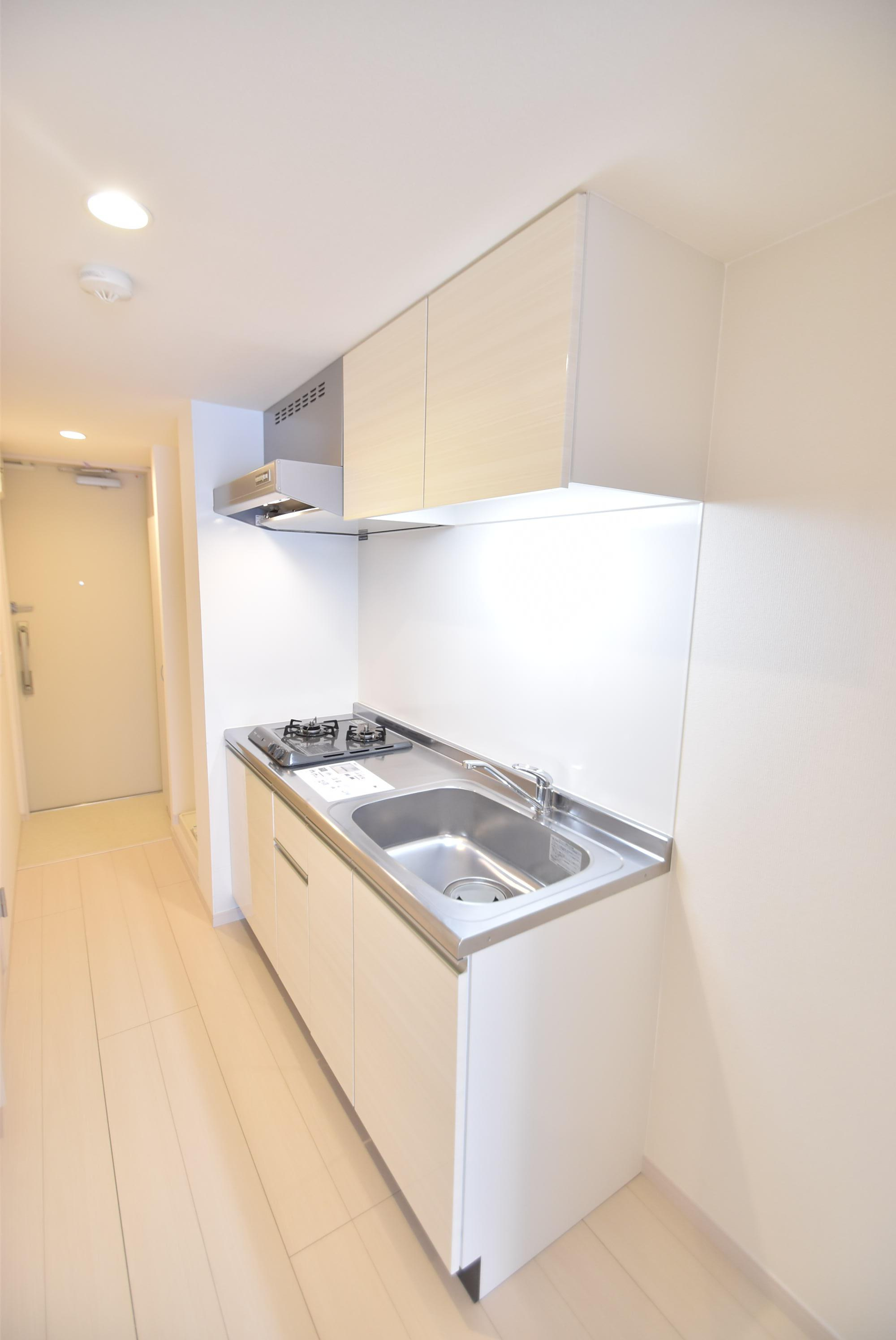 大阪市城東区東中浜１丁目の賃貸マンションのキッチン