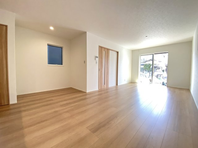 【春日井市東野町 2号棟】LDK20帖×長期優良住宅の居間・リビング|○同仕様施工例　リビング