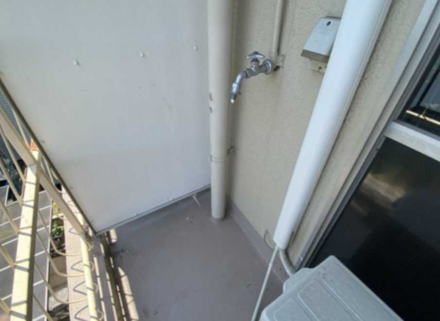 オリトハイツ　礼金0　三軒茶屋エリア　南向きのバルコニー