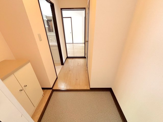 フレグランス吉田　B棟の玄関