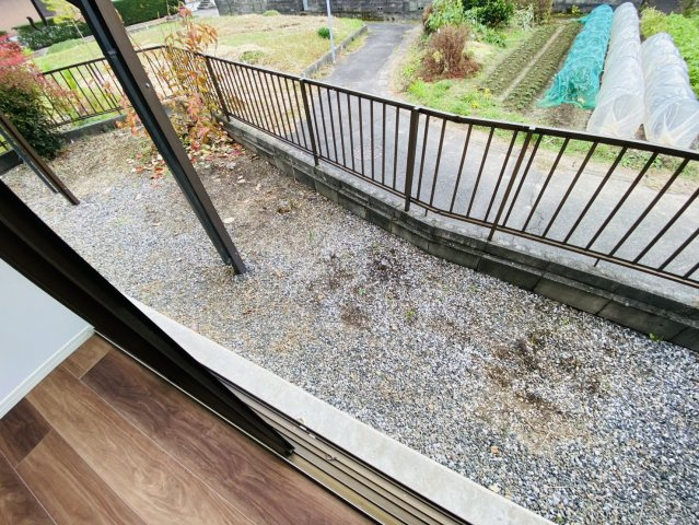 岐阜市 日置江（柳津駅） 2階建の庭