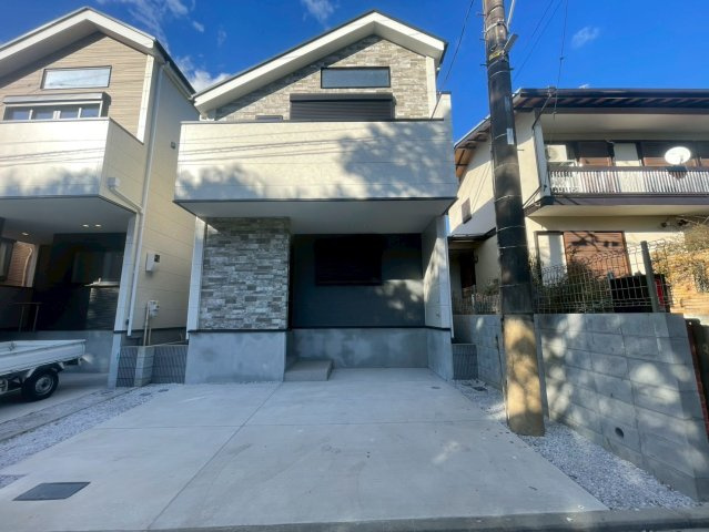 横浜市保土ケ谷区常盤台 新築戸建て【仲介手数料無料】カースペース2台の外観