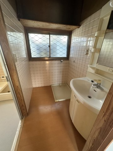 柳川市三橋町棚町の一戸建ての洗面所